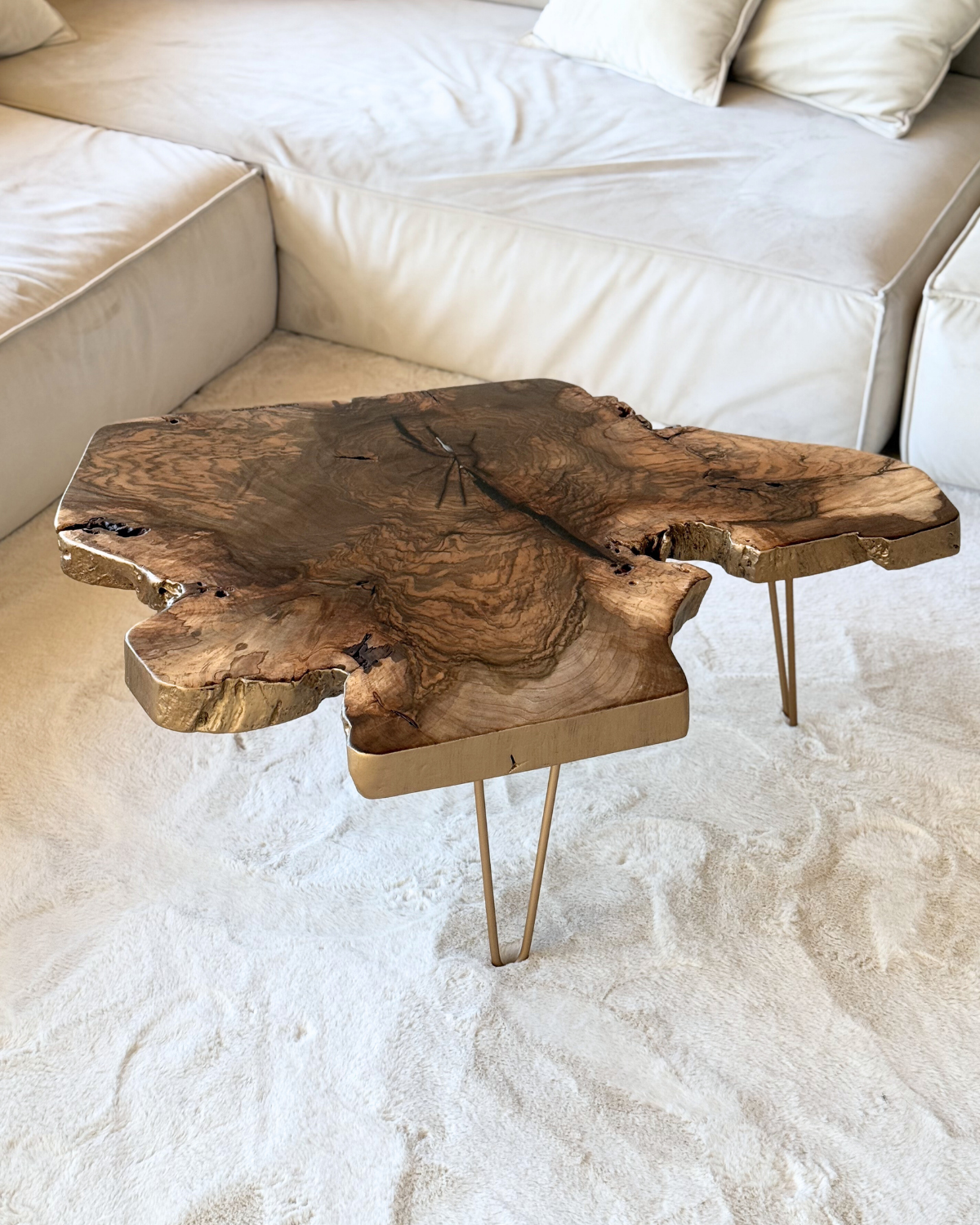 Masa de cafea din nuc R2503 106x76cm