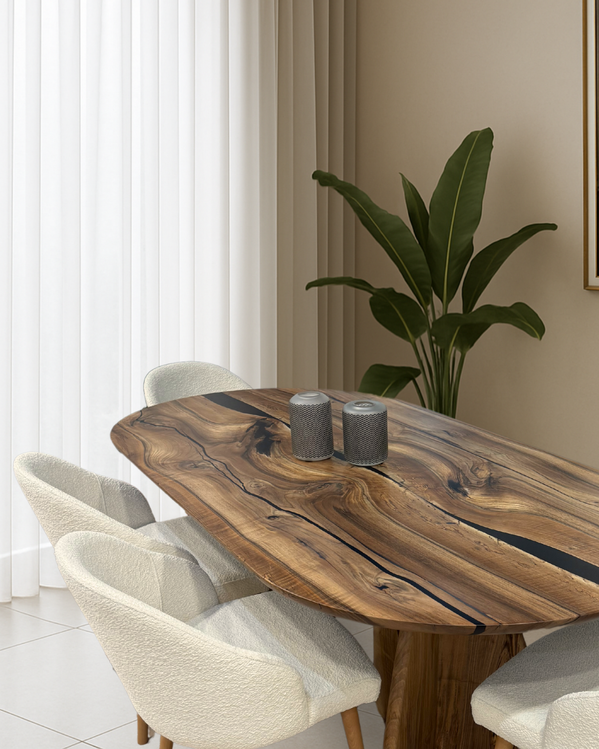 Masa de dining BUTTERFLY 196x100cm