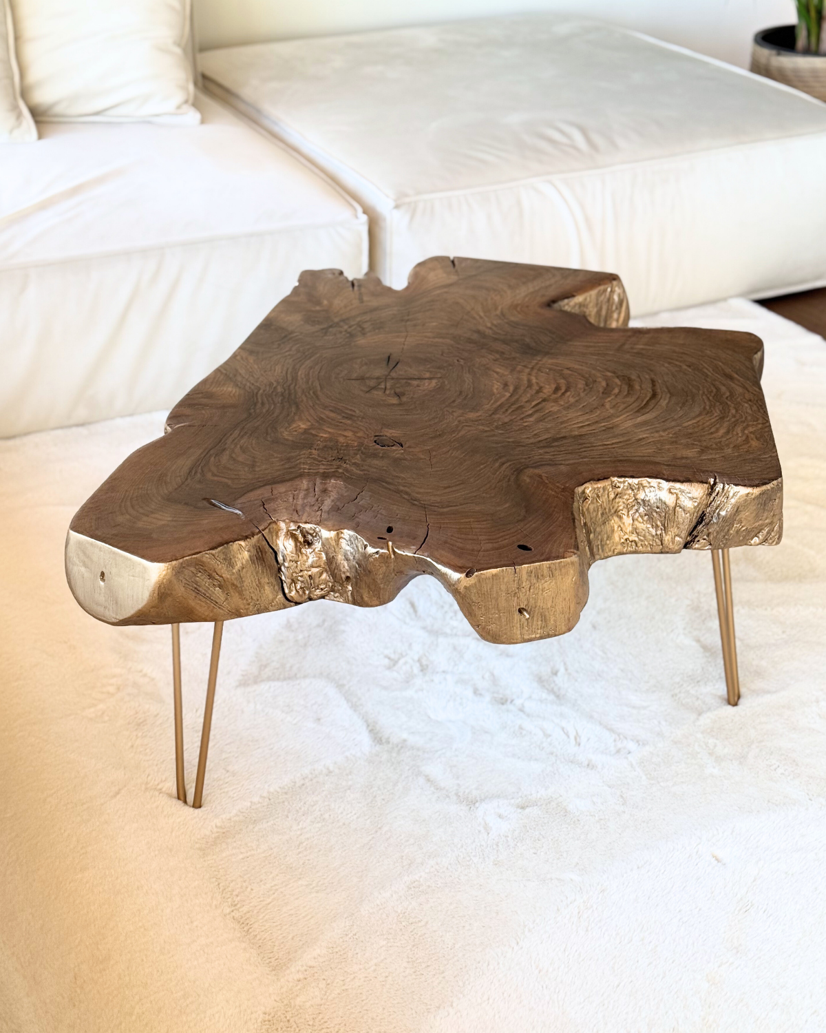 Masa de cafea din nuc R2502 102x73cm