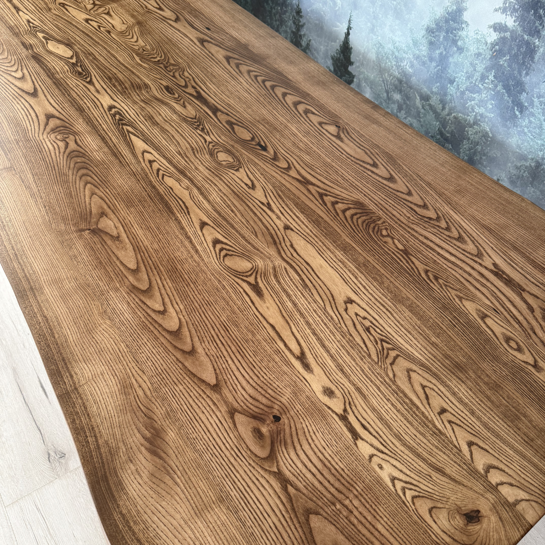 Masa de dining cu blat din frasin SX212 210x98cm