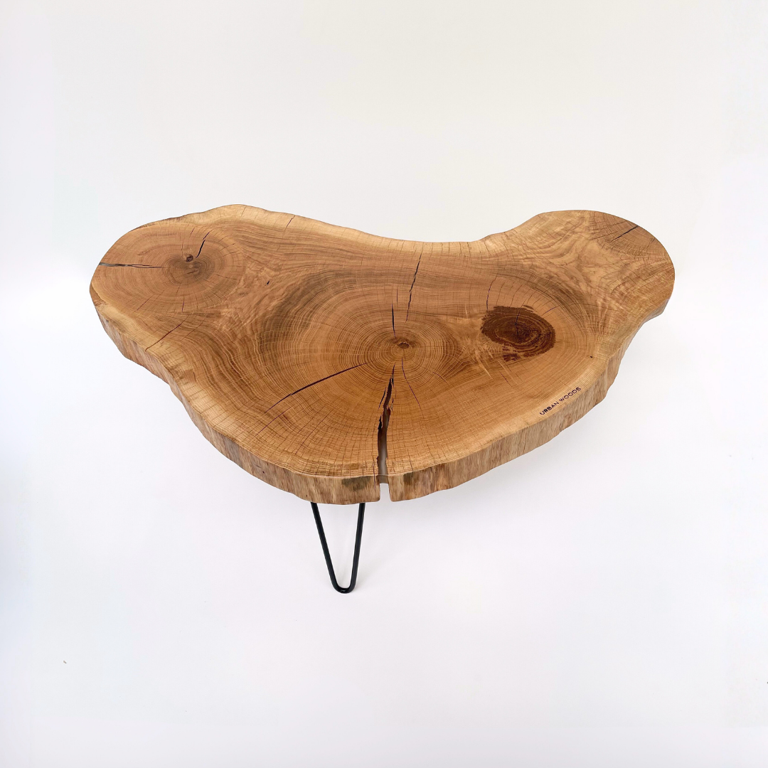 Masa de cafea din stejar AX174 105cm