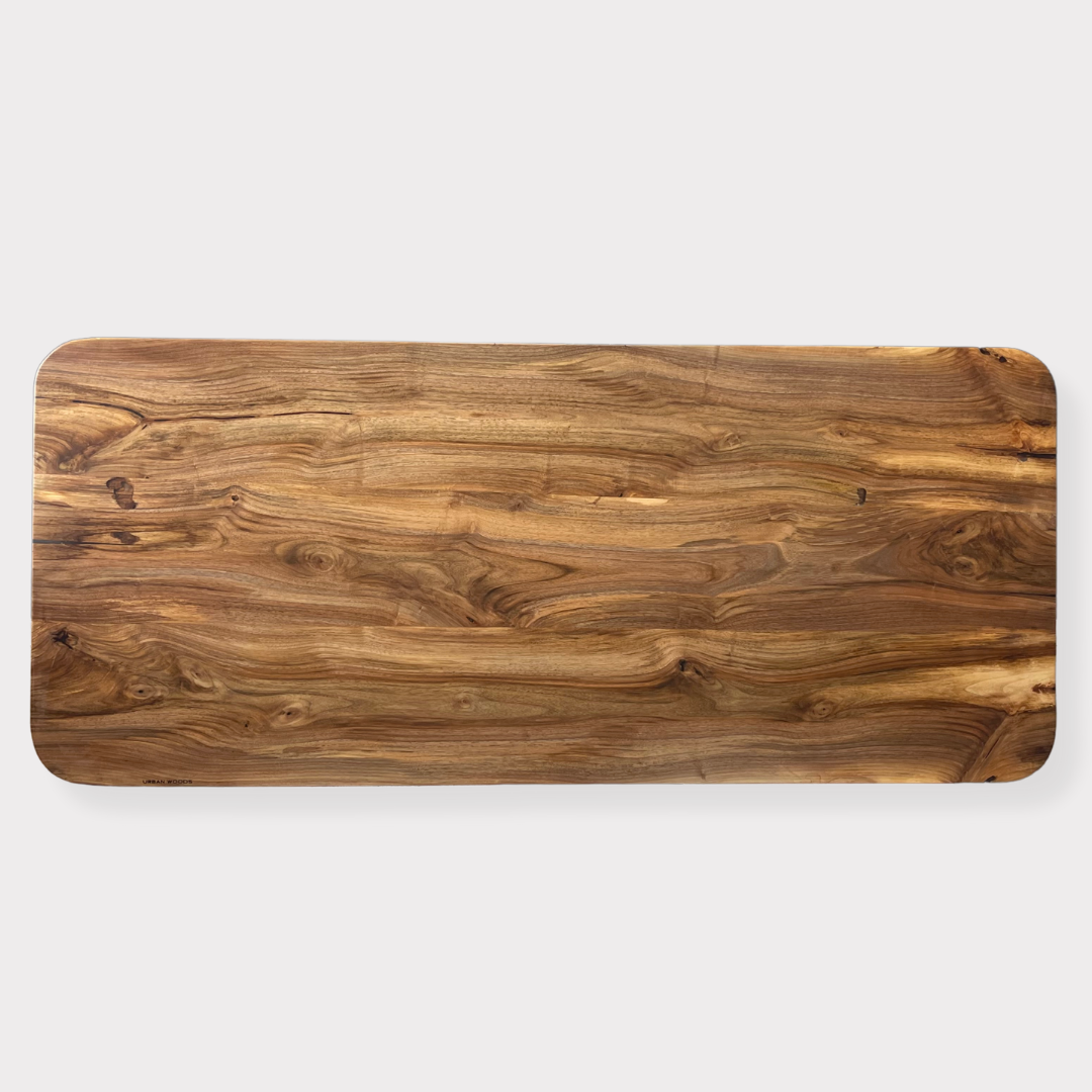 Masa de dining cu blat din nuc X1163 185x80cm