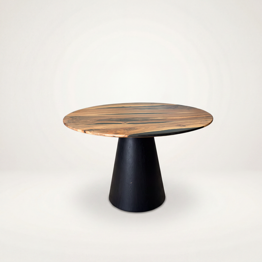 Masa de dining cu blat din nuc AX281 117cm