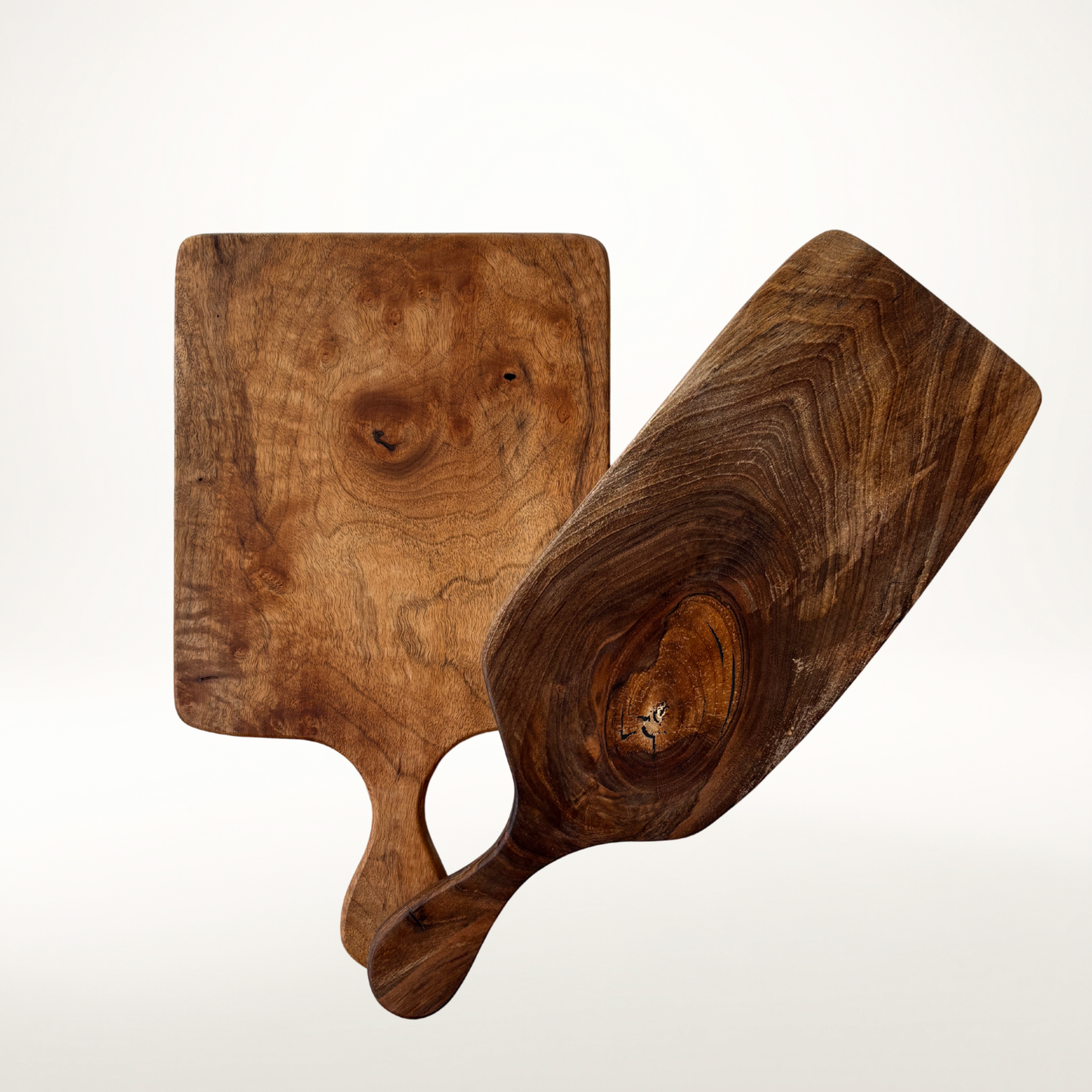 Set Platouri de servire din lemn de nuc