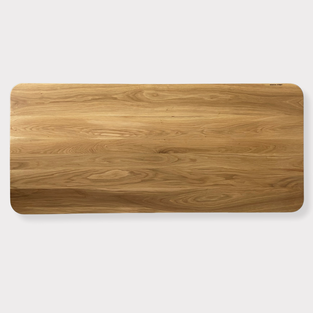 Masa de dining cu blat din stejar X1030 200x89cm