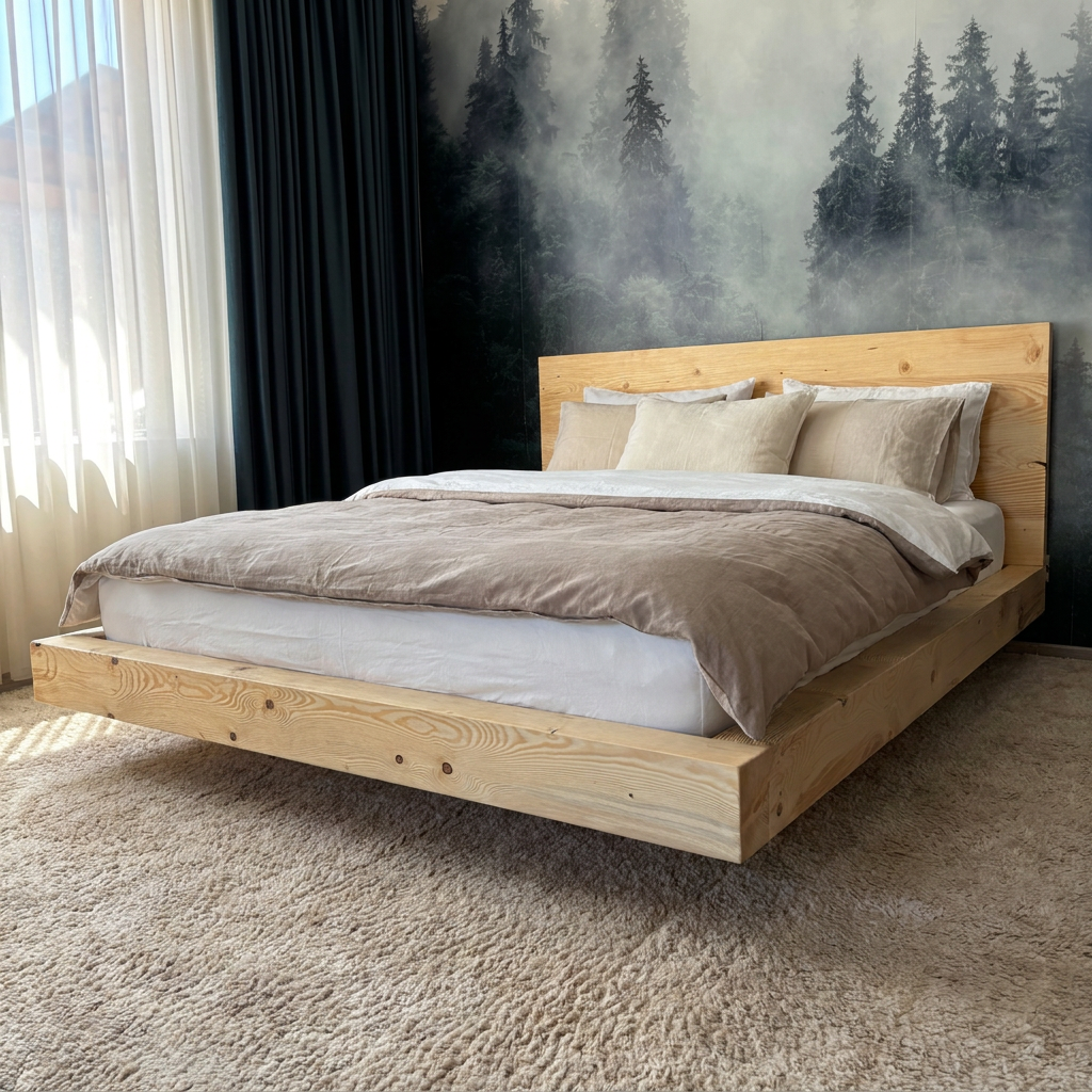 Floating Bed din molid