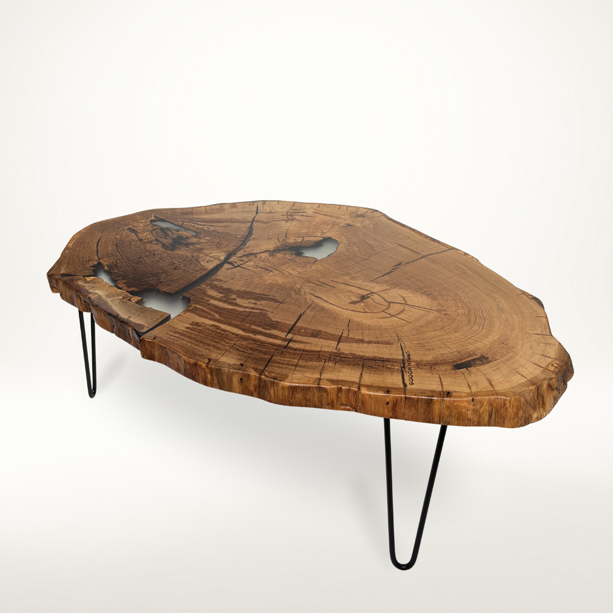 Masa de cafea din stejar AX355 110cm
