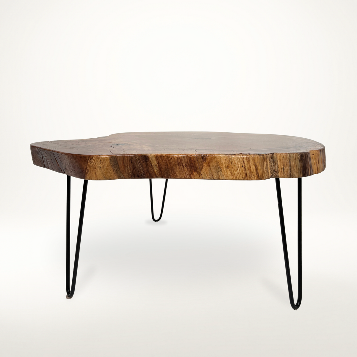 Masa de cafea din stejar AX374 82cm