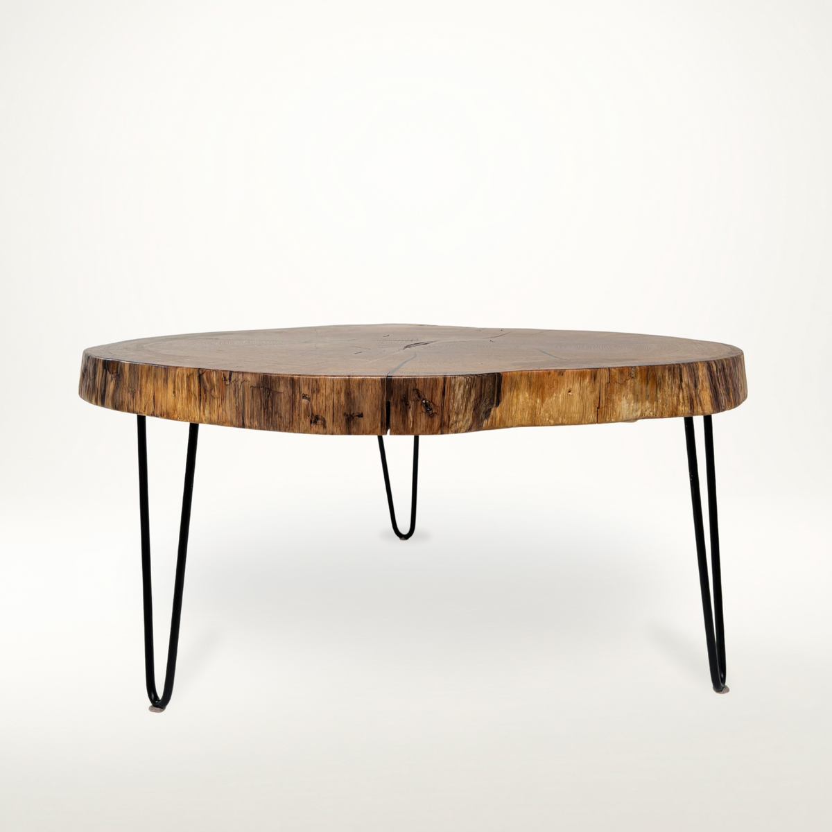 Masa de cafea din stejar AX359 83cm