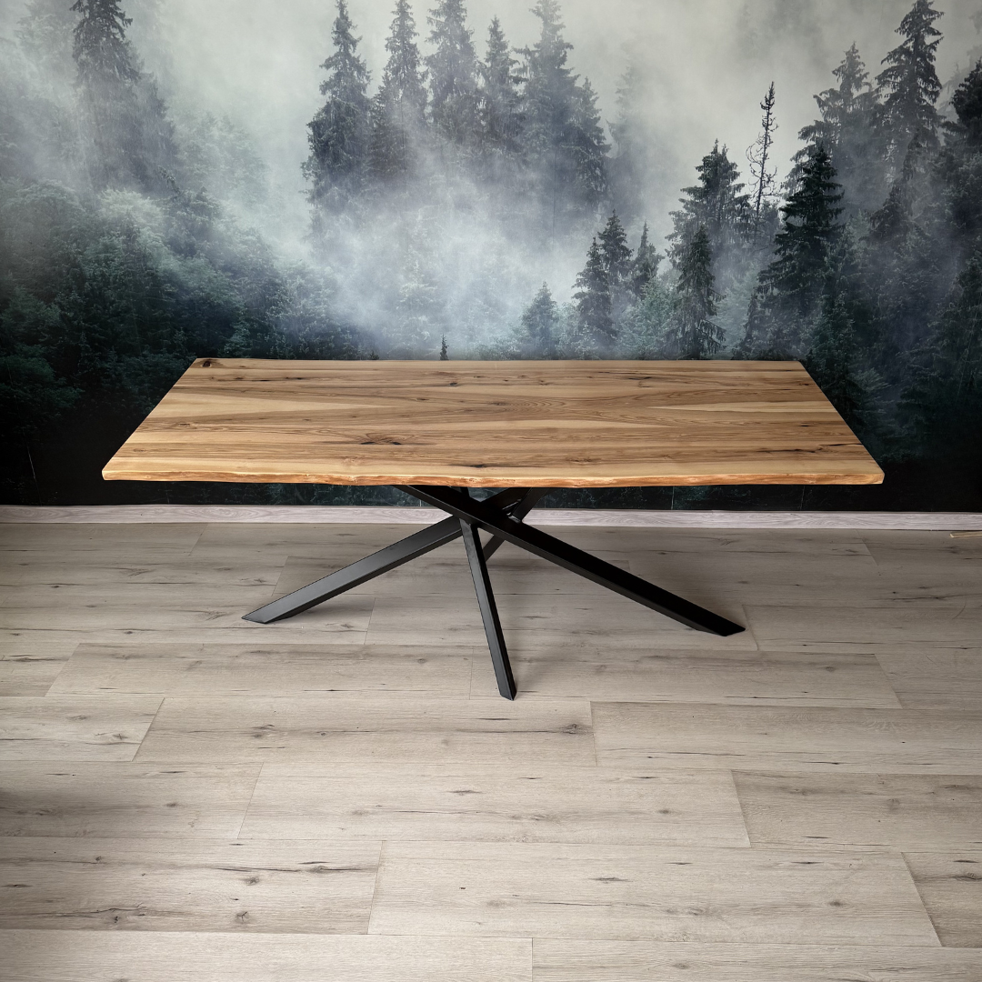 Masa de dining cu blat din frasin SX210 207x95cm