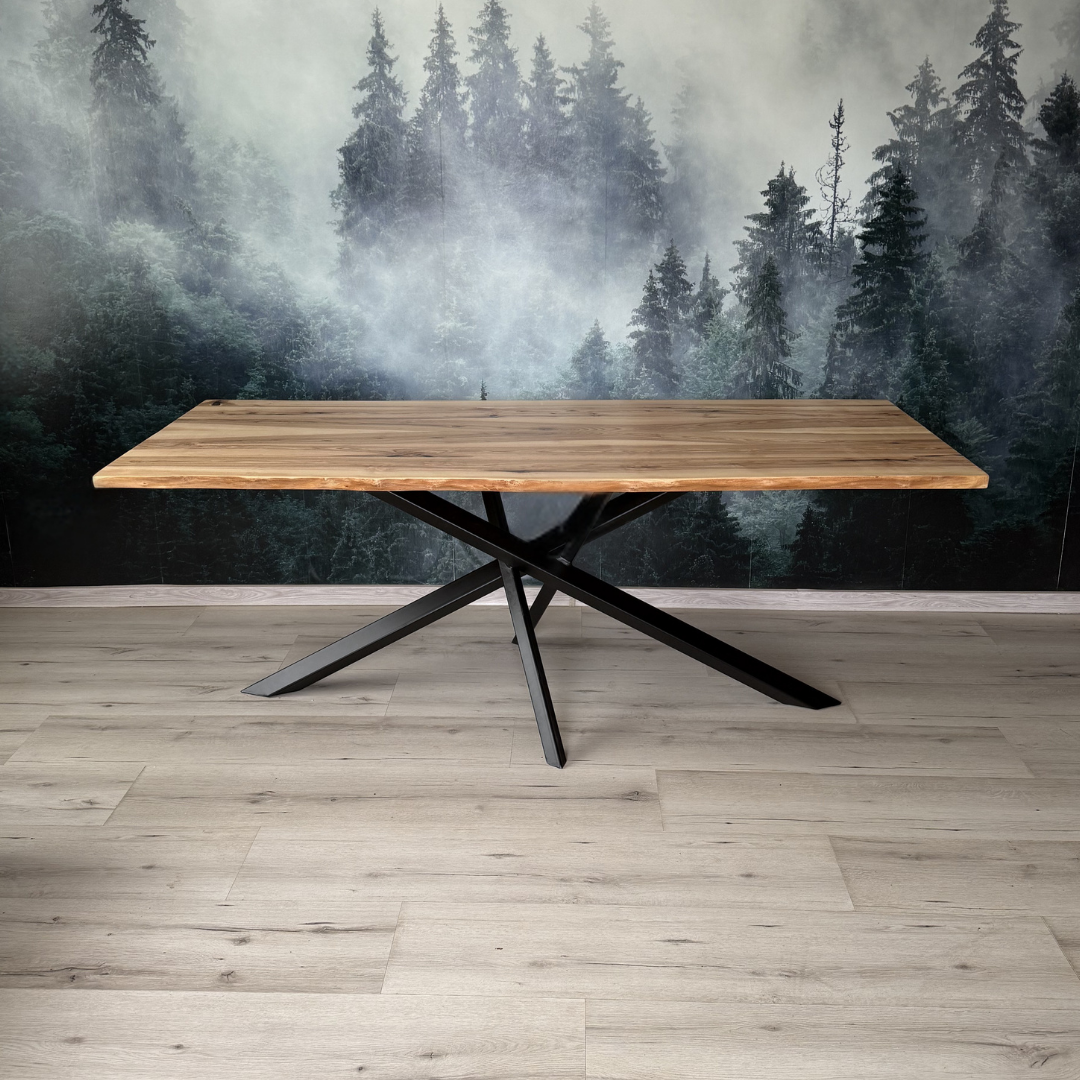 Masa de dining cu blat din frasin SX210 207x95cm