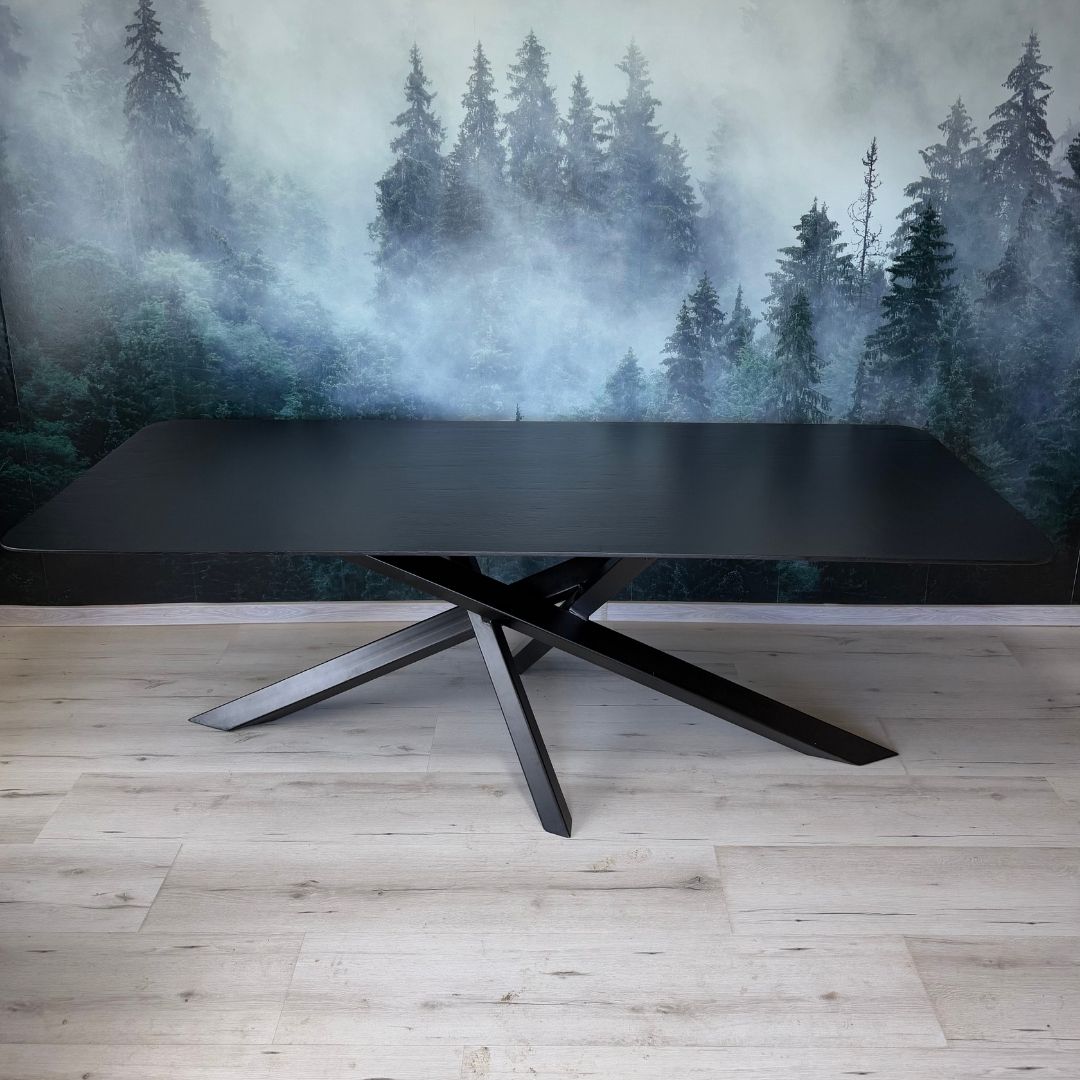 Masa de dining cu blat din stejar X2516 240x100cm