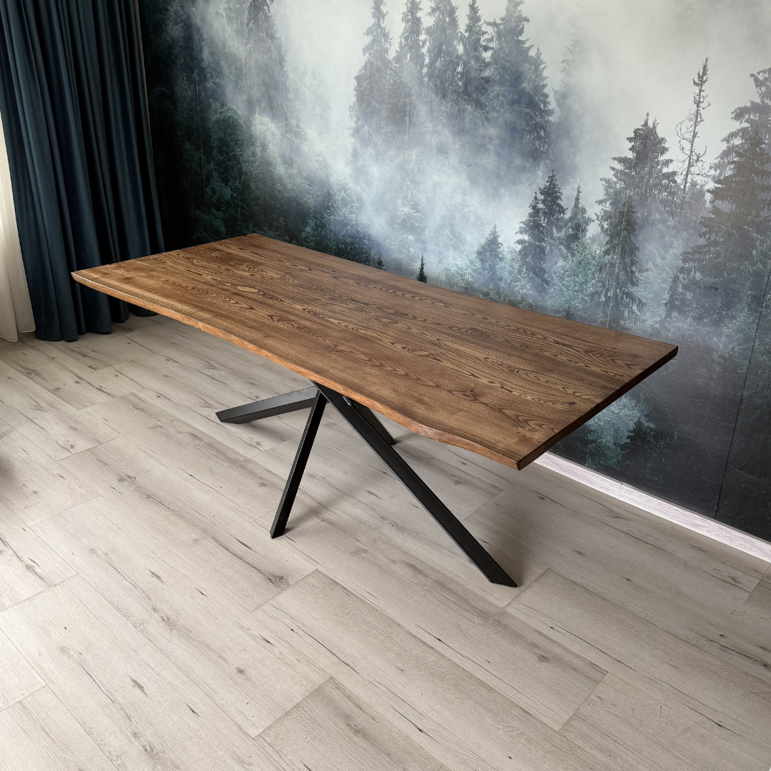 Masa de dining cu blat din frasin SX212 210x98cm