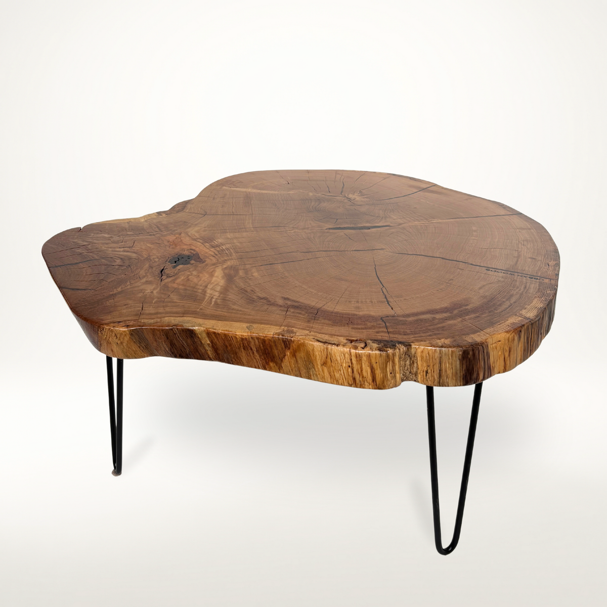 Masa de cafea din stejar AX374 82cm