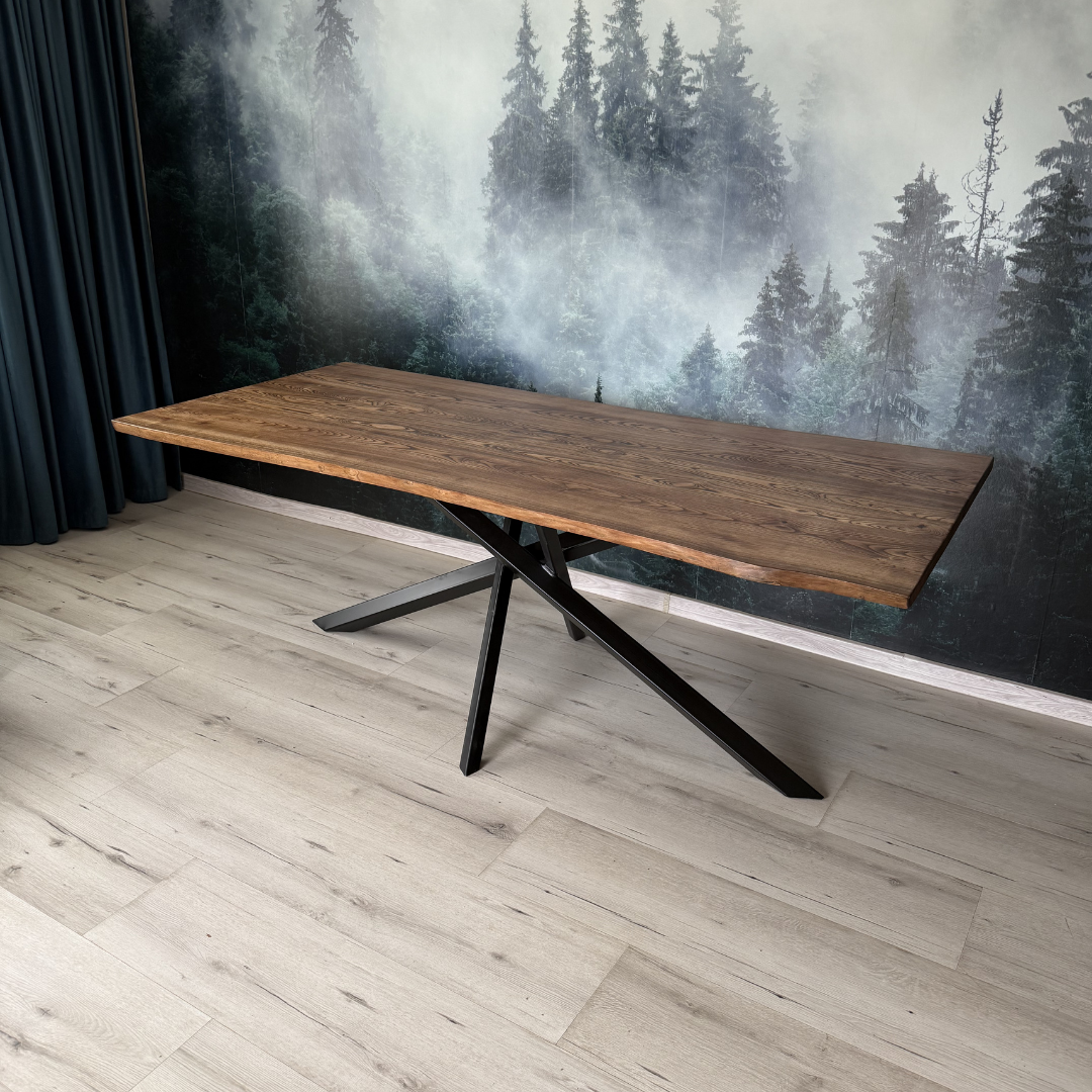 Masa de dining cu blat din frasin SX212 210x98cm