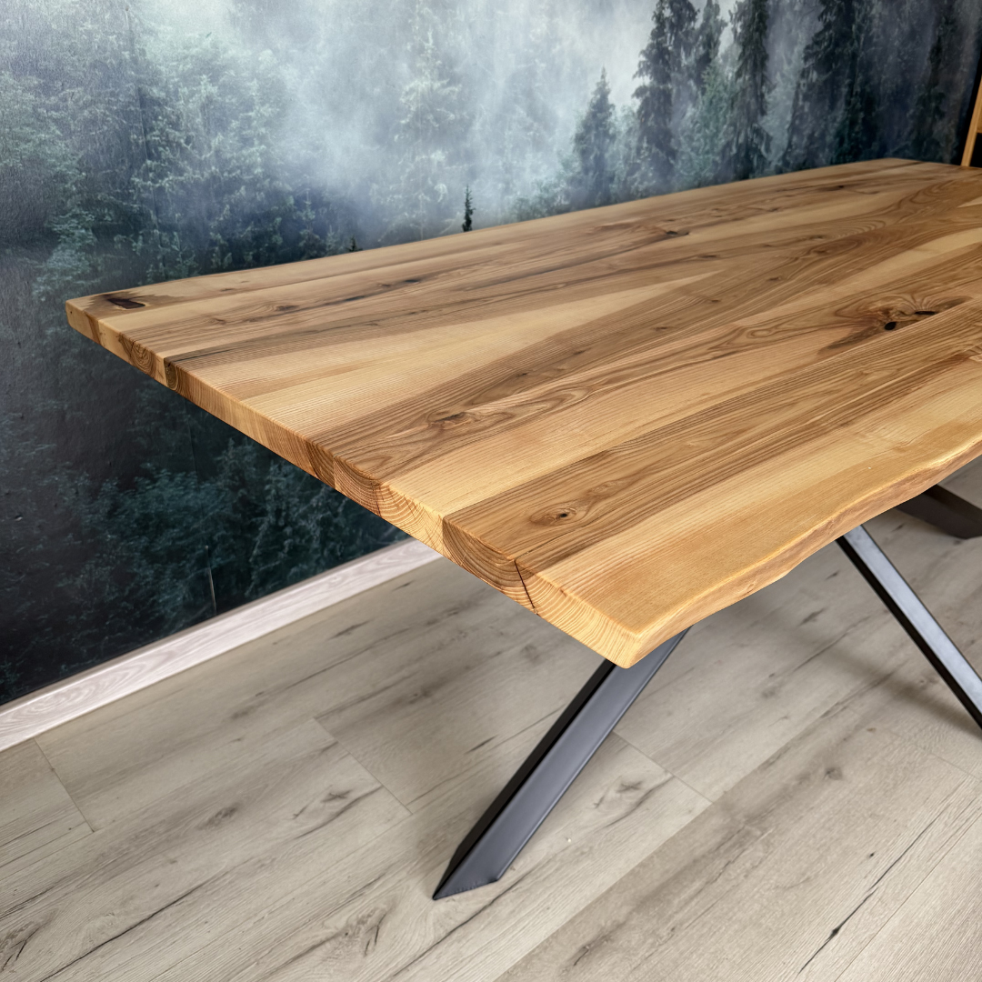 Masa de dining cu blat din frasin SX210 207x95cm