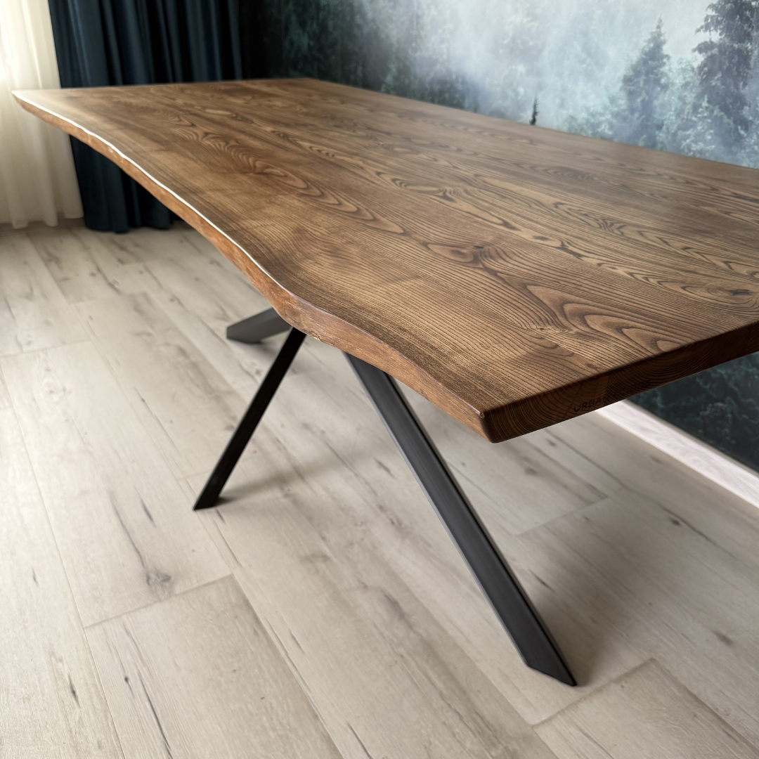 Masa de dining cu blat din frasin SX212 210x98cm