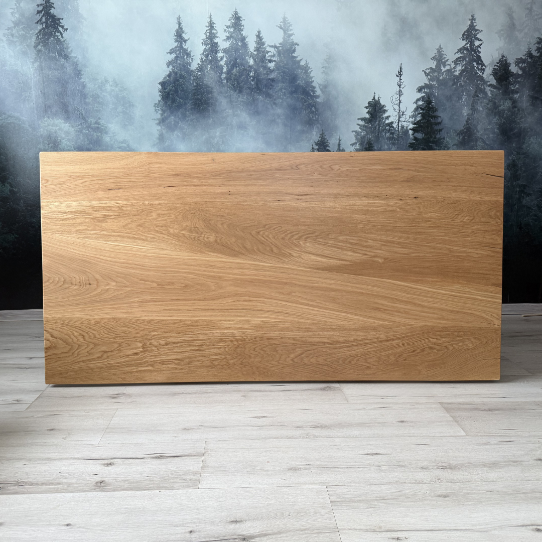 Masa de dining cu blat din stejar AX214 200x100cm