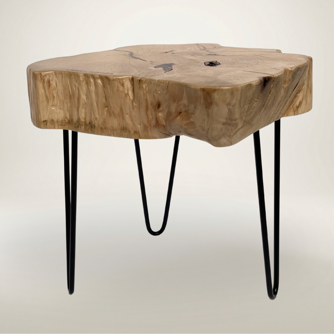 Masa de cafea din carpen AX233  45cm