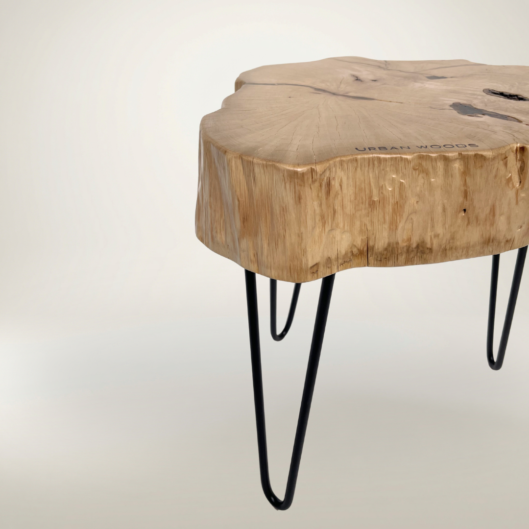 Masa de cafea din carpen AX233  45cm