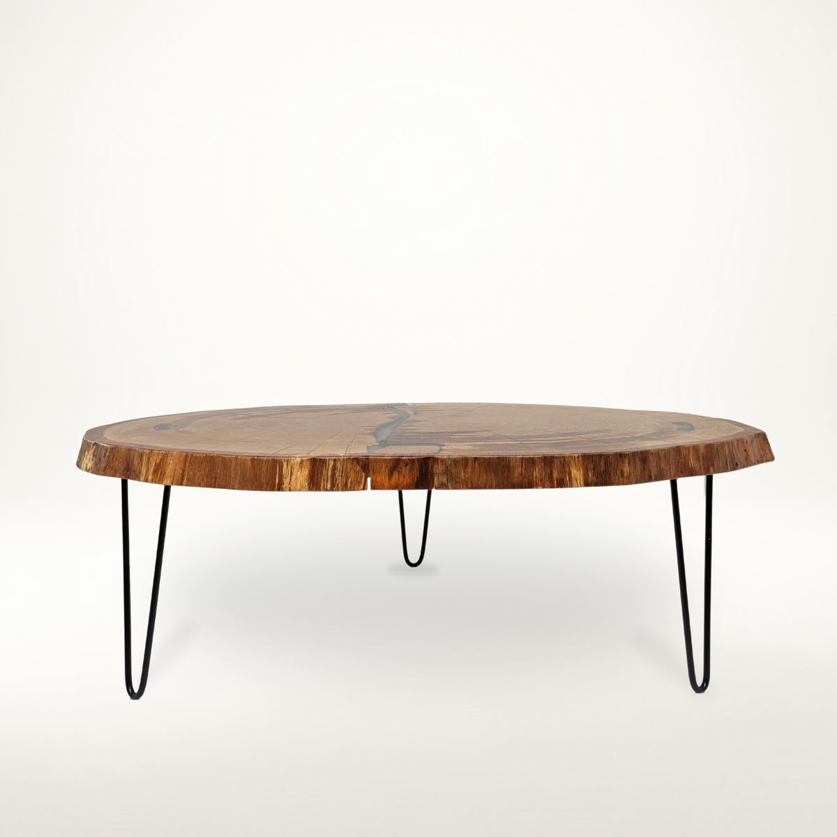 Masa de cafea din stejar AX372 114cm