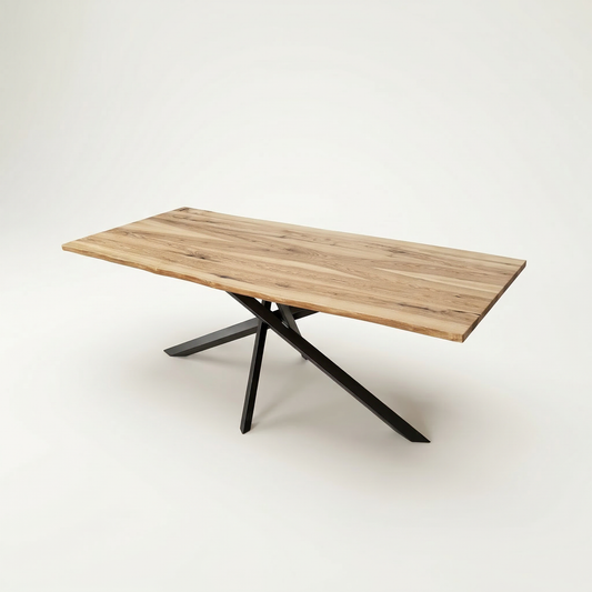 Masa de dining cu blat din frasin SX210 207x95cm