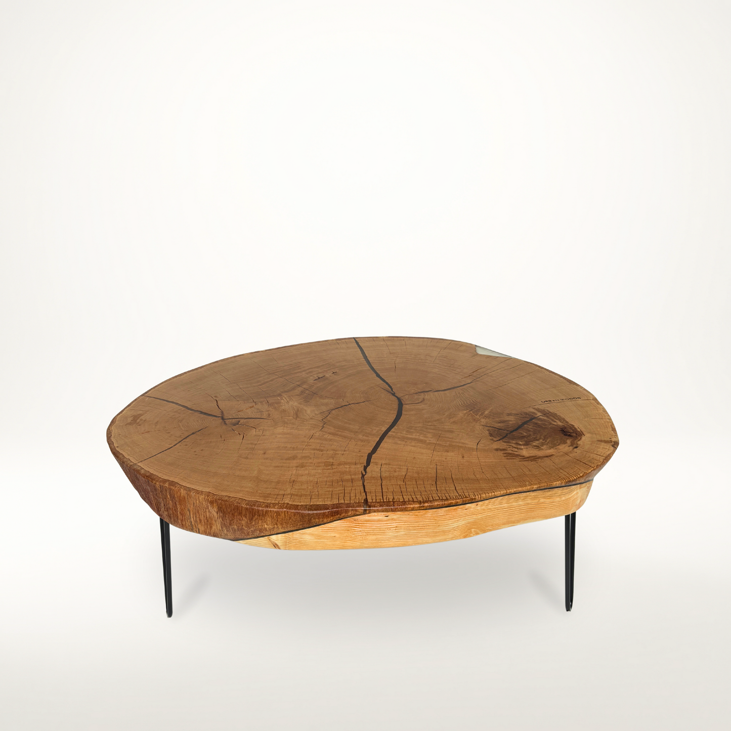 Masa de cafea din stejar AX312 96cm
