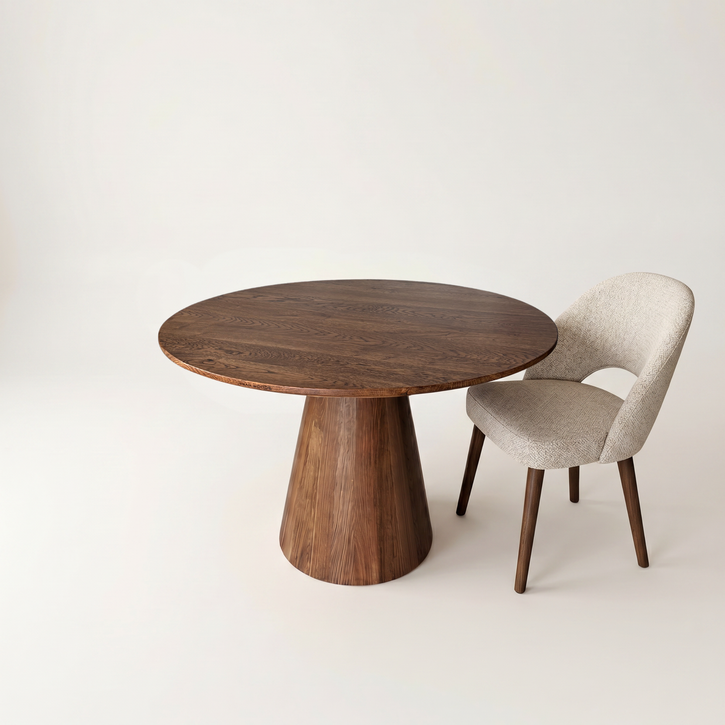 Masa de dining cu blat din stejar AX270 110cm