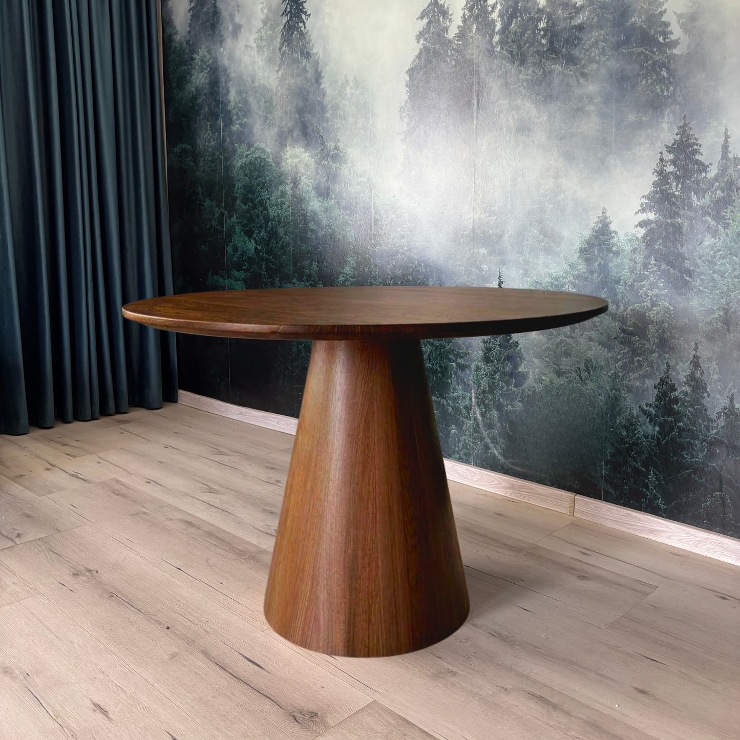 Masa de dining cu blat din stejar AX270 110cm