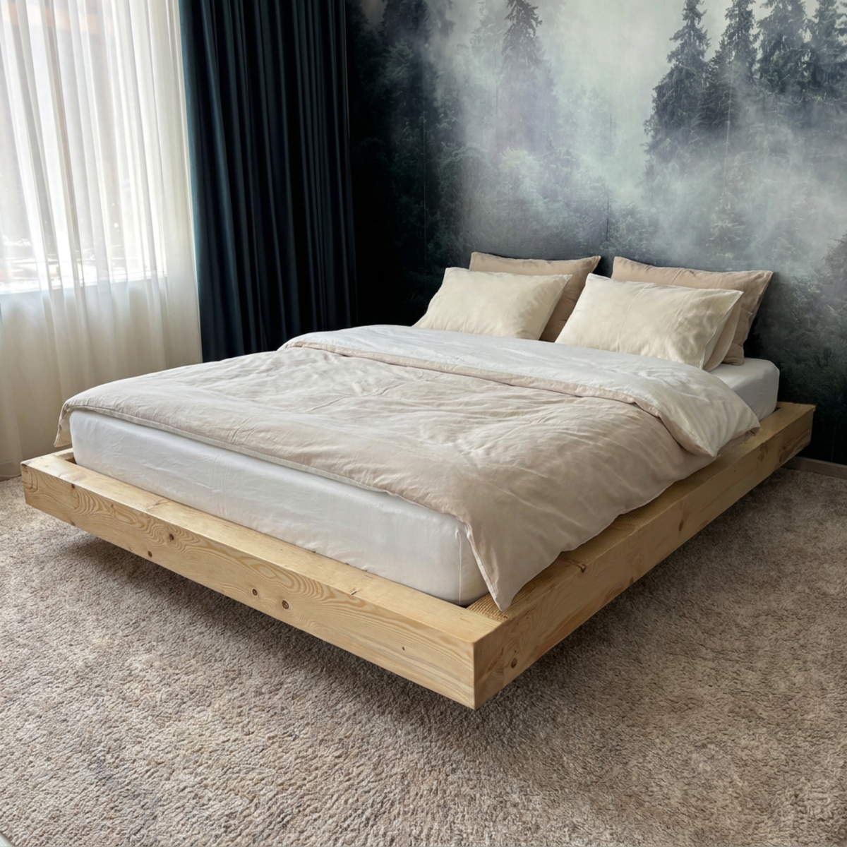 Floating Bed din molid