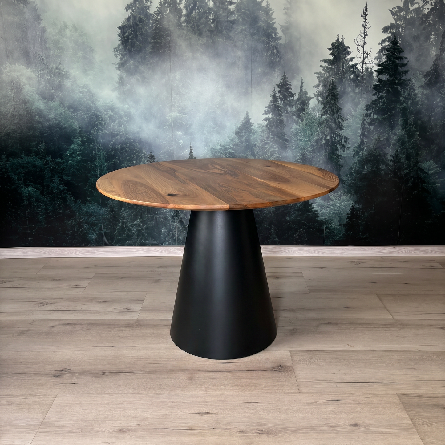 Masa de dining cu blat din nuc AX268 105cm