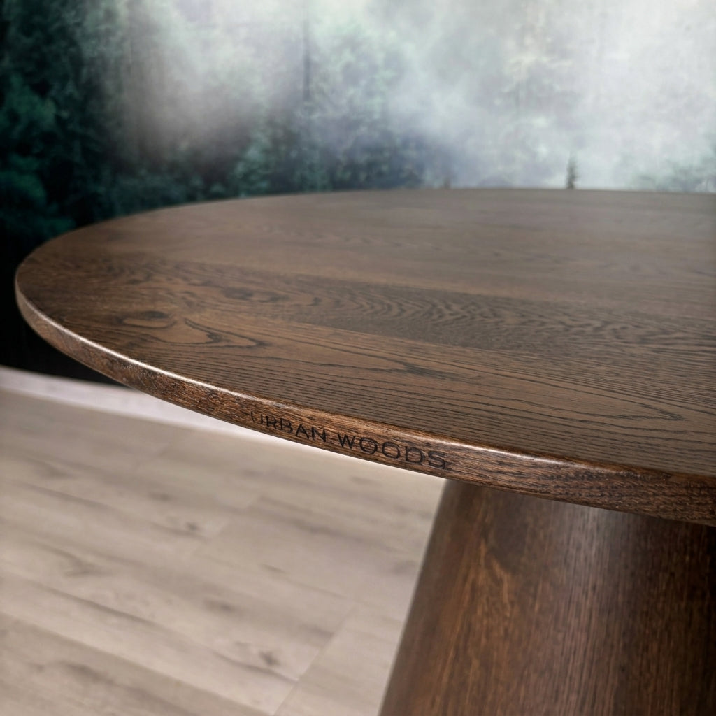 Masa de dining cu blat din stejar AX270 110cm